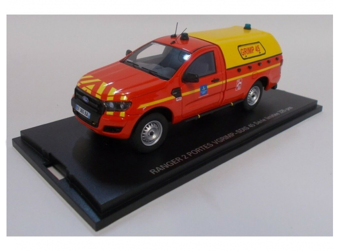 FORD RANGER PICK-UP CLOSED SDIS 45 SAPEURS POMPIERS (2017)