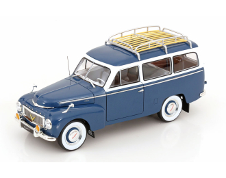 VOLVO PV445 Duett (1953), blue metallic white