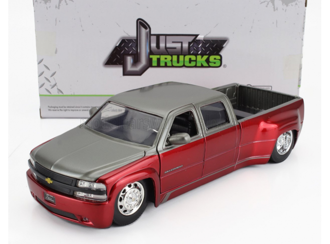 CHEVROLET Silverado Pick-up Dually (1999), Red Silver