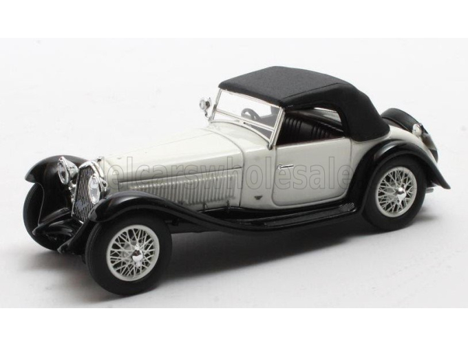 ALFA ROMEO 6C 1750SV Figoni Spider Cabriolet Closed (1932), white/black