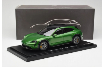 PORSCHE Taycan Turbo S Cross Turismo (2021), Mamba Green Metallic