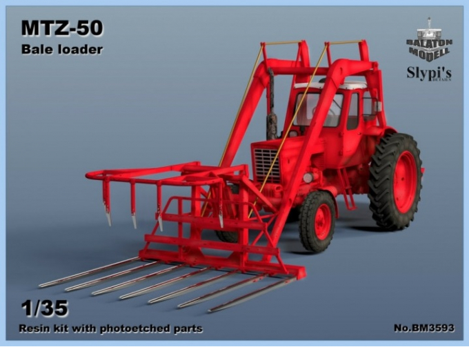 Сборная модель MTZ-50 bale loader