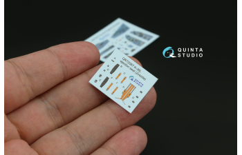 3D Декаль интерьера кабины Су-25 (Звезда)