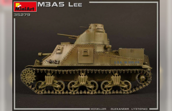 Сборная модель Танк M3A5 LEE