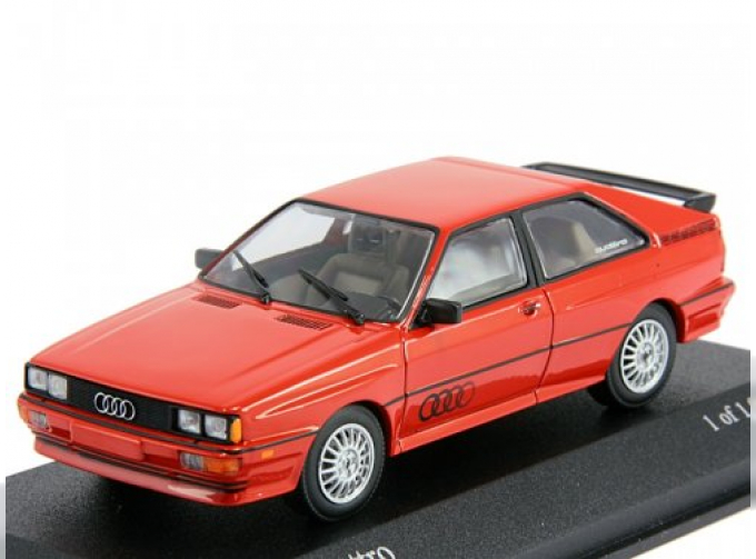 AUDI QUATTRO - 1981, RED