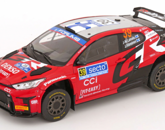TOYOTA Yaris Gr Rally2 Hybrid Team Toyota Gazoo Racing Wrt №39 6th Rally Finland (2024) Jari Matti Latvala - Juho Hanninen, Red