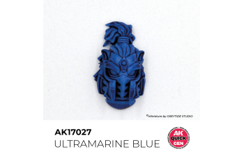 Краска акриловая QUICK GEN - Ультрамариновый синий / ULTRAMARINE BLUE, 18мл