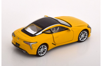 LEXUS LC500, yellow metallic black