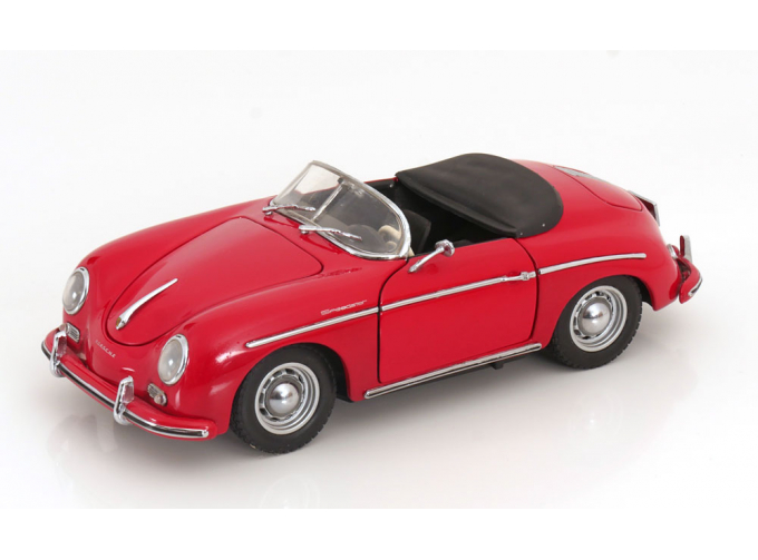 PORSCHE 356A Speedster, red