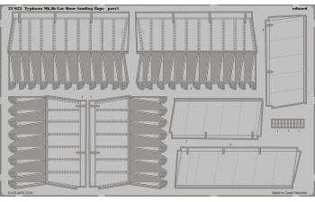 Фототравление для Typhoon Mk. Ib Car Door закрылки