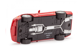 CHEVROLET Corvette ZR1 Cabrio C4, красный