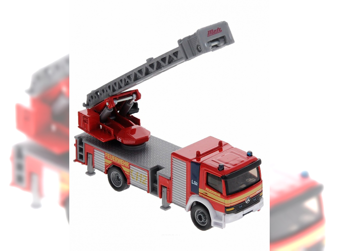 MERCEDES-BENZ Feuerwehr-Drehleiter L32, red