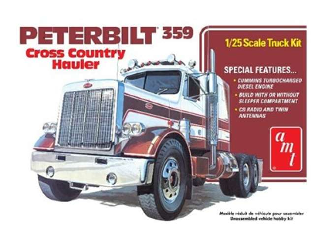 Сборная модель Peterbilt 359 *Cross Country Hauler*