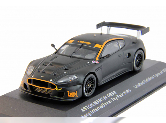 ASTON MARTIN DBR9 Nurnberg International Toy Fair 2006, black matte