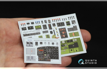 3D Декаль интерьера кабины A-26C Invader (Hobby Boss) (малая версия)