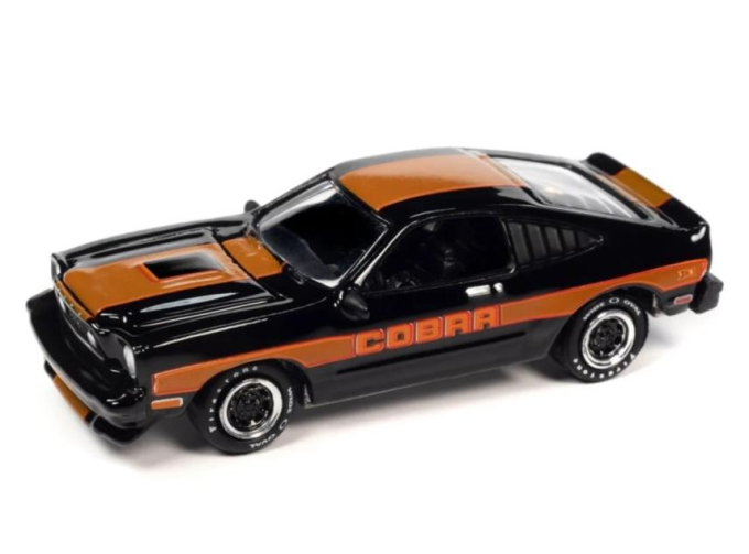 FORD Mustang Cobra II (1978), black/orange