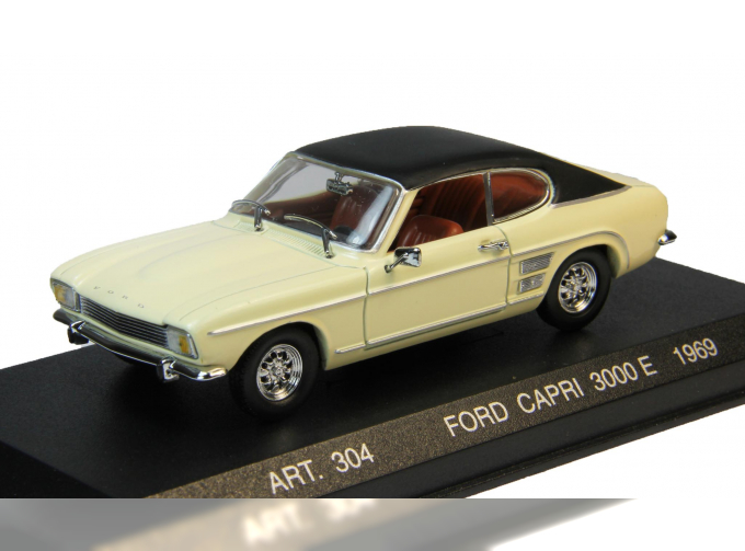 FORD Capri 3000E (1969), light yellow