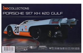 Сборная модель PORSCHE 917K #20 24h LeMans Jo Siffert, Brian Redmann (1970)