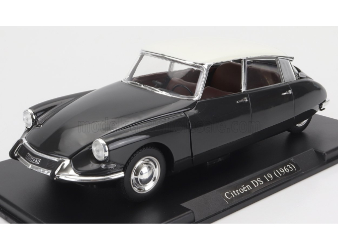 CITROEN Ds19 (1963), Dark Grey White