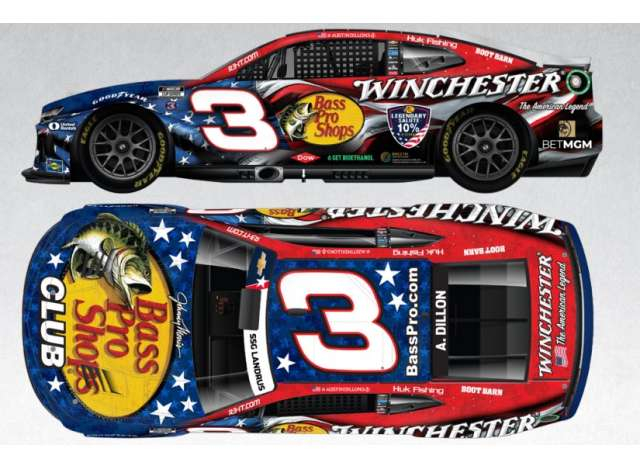 Chevrolet #3 Austin Dillon *Bass Pro Shops Salutes* various 2025