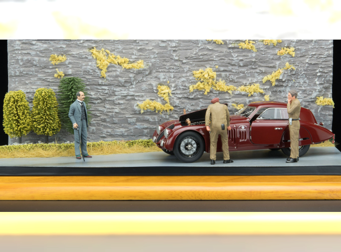 Alfa Romeo 8C Diorama