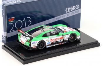 NISSAN GT-R Super GT500 №24 D'Station Advan GT-R LDF Yasuda/Kru (2013), green / white