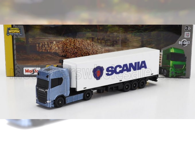 SCANIA S770 V8 Truck (2021), Blue White