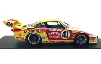 PORSCHE 935-77 3.0l F6 Turbo Team Pace №41 7th 24h Le Mans Paulo Gomes - Mario Amaral - Alfredo Guarana (1978), Yellow Red White