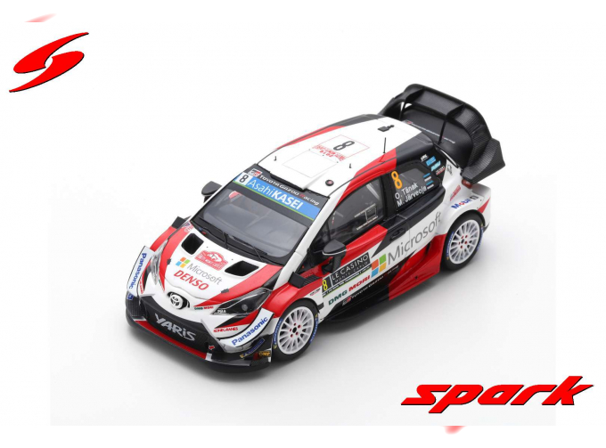 Toyota Yaris WRC Toyota Gazoo Racing WRT #8 3rd Rally Monte Carlo 2019 O. Tänak - M. Järveoja