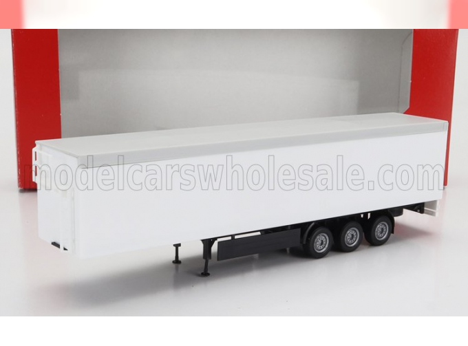 TRAILER Trailer Semi-frigo For Truck - Rimorchio, White Black