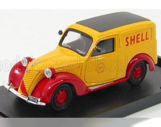 FIAT 1100 E Van Shell - Scuderia Ferrari Gp Monza 1958, Yellow Red