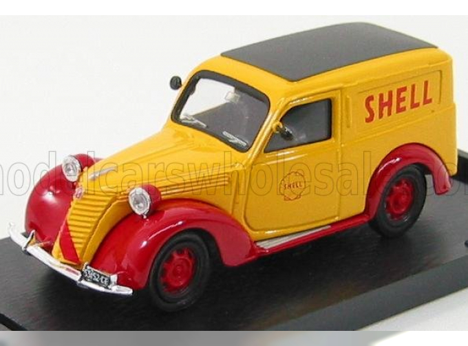 FIAT 1100 E Van Shell - Scuderia Ferrari Gp Monza 1958, Yellow Red