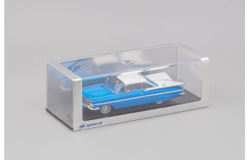 CHEVROLET Impala Coupe (1959), blue / white