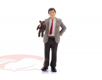 ФИГУРКА Мистера Бина с плюшевым мишкой