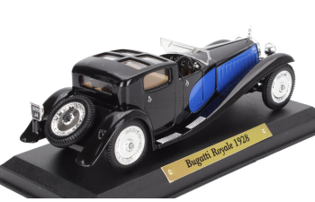 BUGATTI Royale Coupe De Ville (1928), Blue Black