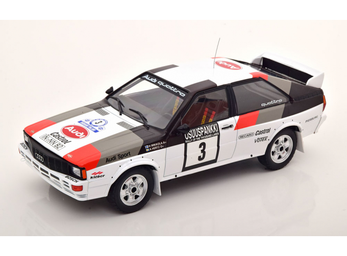 AUDI Quattro Winner Rally 1000 Lakes Mikkola/Hertz (1982)