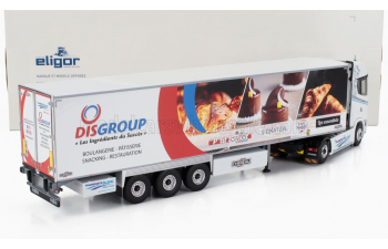 SCANIA S500 Semi Frigo Truck Cassonato Chereau Transports Blanc Disgroup (2024), White