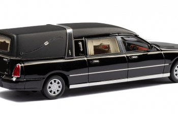 LINCOLN Тown car hearse (2009), black