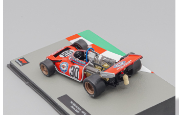 TECNO F1 Pa123 Team Martini Racing N 30 Season (1972) Nanni Galli, Red