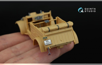 3D Декаль интерьера кабины Kubelwagen Type 82 (Tamiya) (с 3D-печатными деталями)
