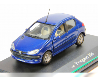 PEUGEOT 206, blue