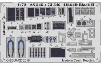 Фототравление для AH-64D Block II