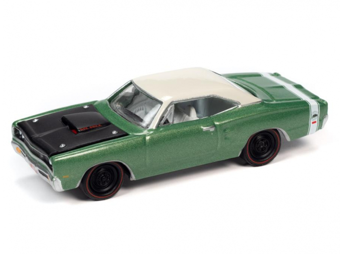 Dodge Coronet A12 Super Bee 1969 (F6 Green Poly w/Gloss White Roof)