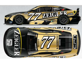 Chevrolet #77 Carson Hocevar *Zeigler 50th Anniversary*, gold/black 2025