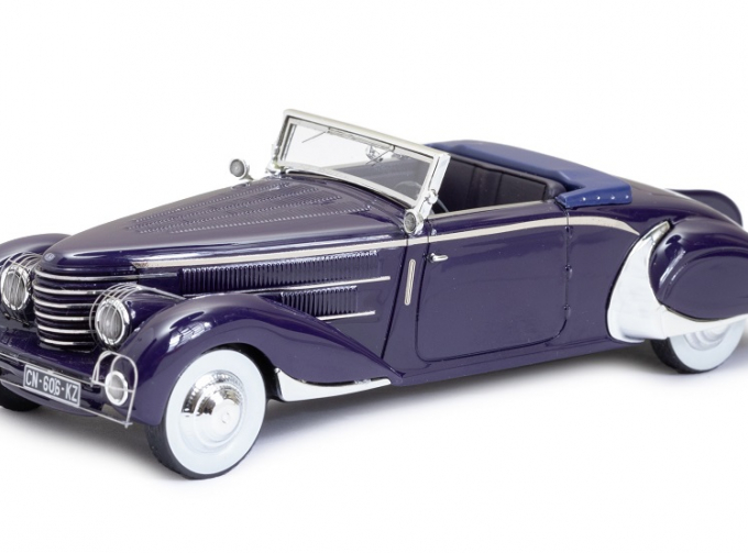 DELAGE D8-85 Clabot Roadster by Henri Chapron 1935 Open, dark blue