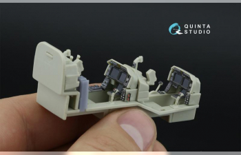 3D Декаль интерьера кабины AH-1Z Zulu Cobra/Viper (KittyHawk) (малая версия)