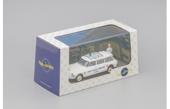 CITROEN ID19 Break Ambulance "Croix Rouge Francaise" (1967), white