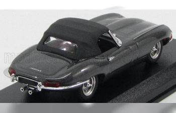 JAGUAR E-type Spider Closed 1962, Opalescent Gun Metal Grey