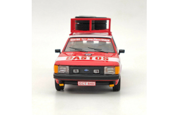 FORD Granada MKII Turnier техничка "Bastos Racing Team" с багажником и колесами на крыше 1978