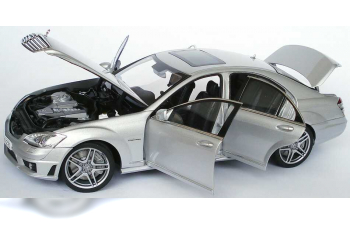 MERCEDES-BENZ S 63 AMG W221 (2005-2009), iridium silver
